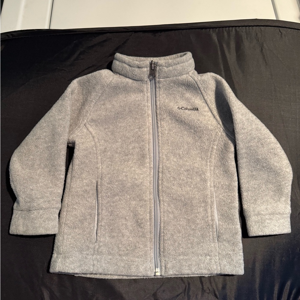Columbia Gray Toddler Fleece Jacket